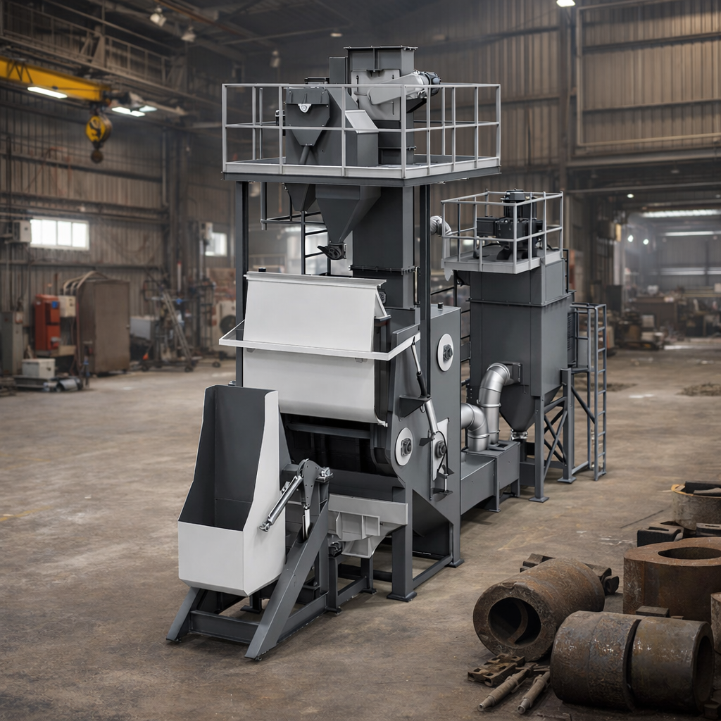 Tumblast Shot Blasting Machine